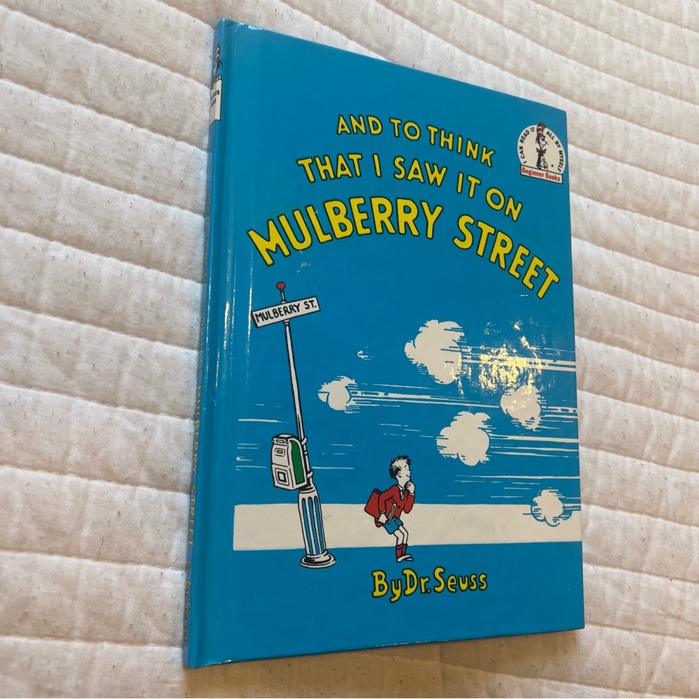 And To Think That I Saw It On Mulberry Street by Dr. Seuss (Rare Discontinued)